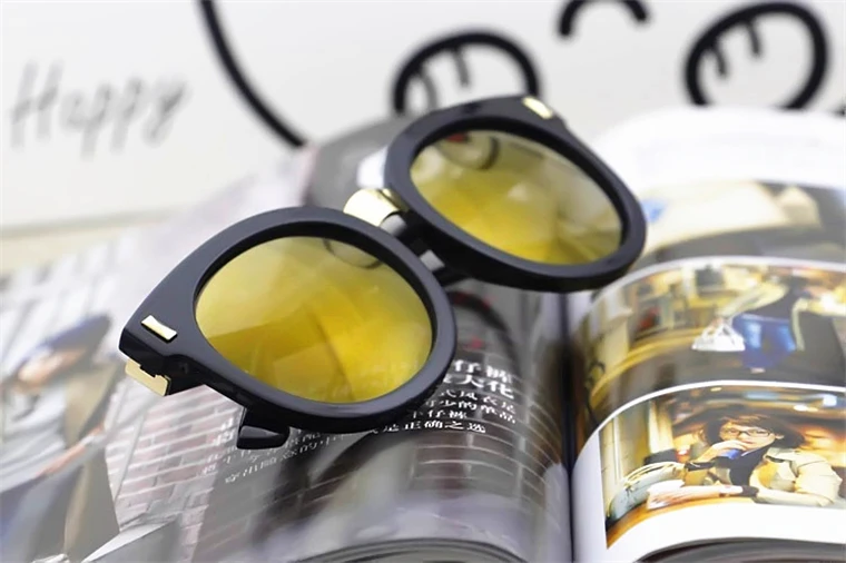 Новинка; детские солнцезащитные очки для мальчиков и девочек; солнцезащитные очки с защитой от ультрафиолета; большие круглые солнцезащитные очки с черепашками; oculos de sol infantil menina