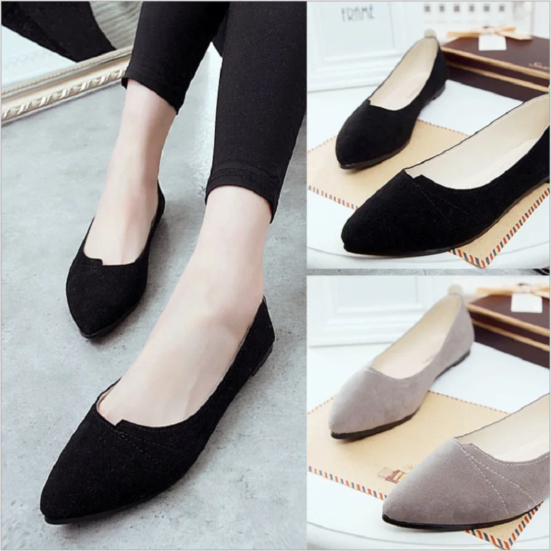pointed flats comfortable