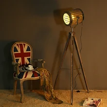 Напольная Лампа в скандинавском стиле в винтажном американском стиле