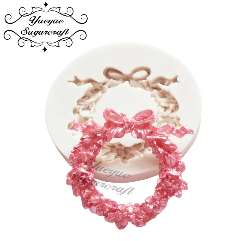 Yueyue Sugarcraft цветок силиконовая форма помадка формы украшения торта инструменты