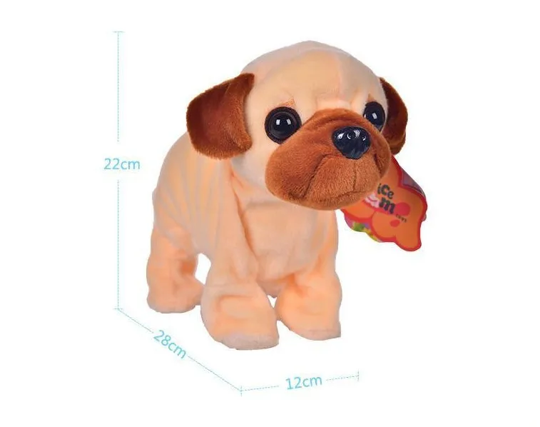 Игрушки для детей Плюшевые электрические игрушки Голосовое управление умная Танцующая собака, которая будет называться имитация щенка дистанционное управление Mechani