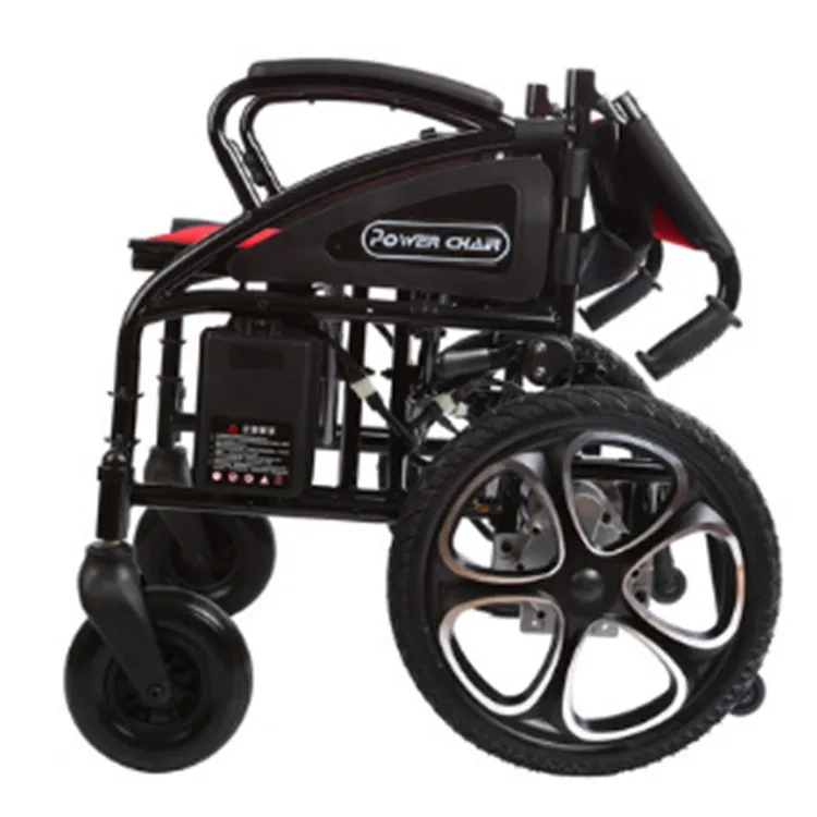  High quality foldable safety electrical wheelchair for handicapped