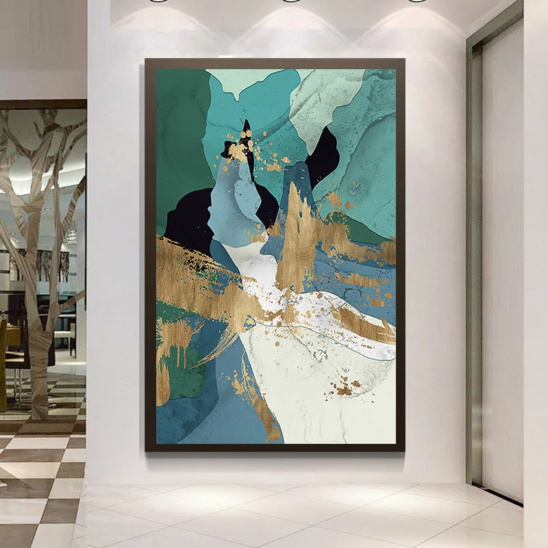 

Framed Modern abstract series Painting Canvas Wall Art Picture Home Decoration Living Room Canvas Print Modern Painting ART263