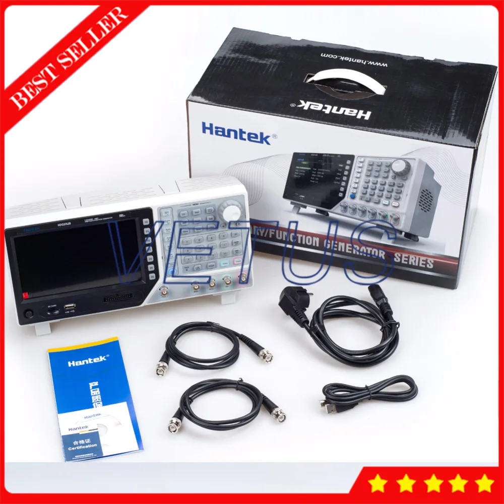 Us 52569 10 Di Scontohantek Hdg2062b 2 Canali 250msas 60 Mhz Dds Generatore Di Segnale Con Forme Donda Arbitrarie Generatore Di Funzioni In