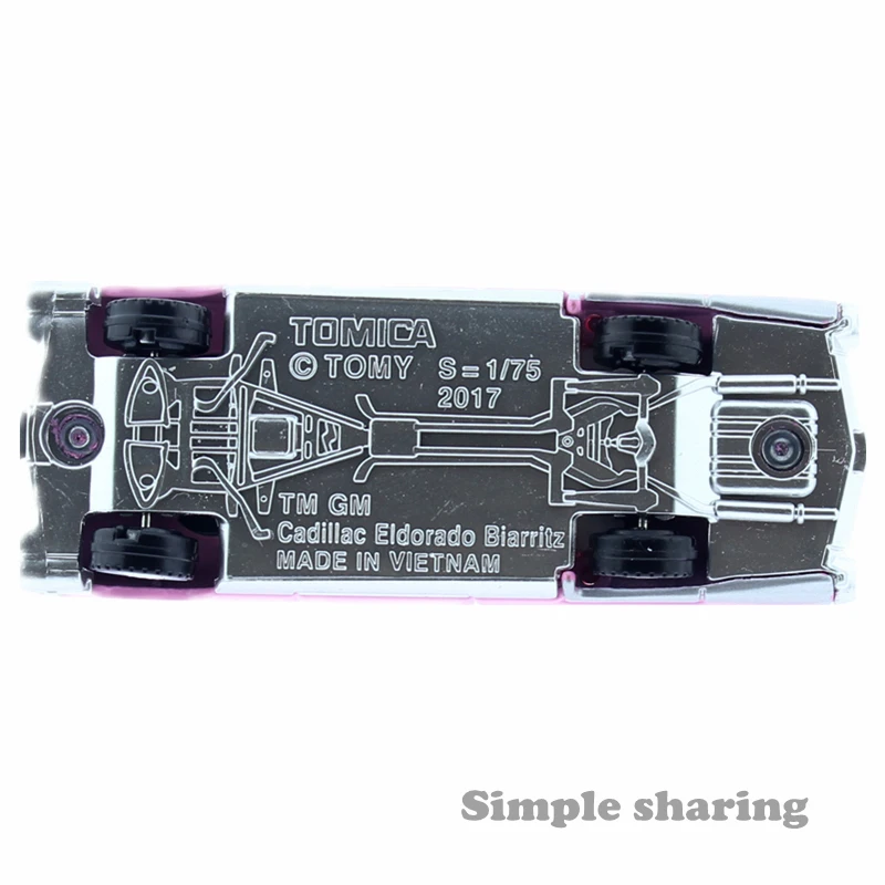 Томика Премиум № 25 CADILLAC ELDORADO Биарриц 1:75 Takara Tomy Литые металлические модели в