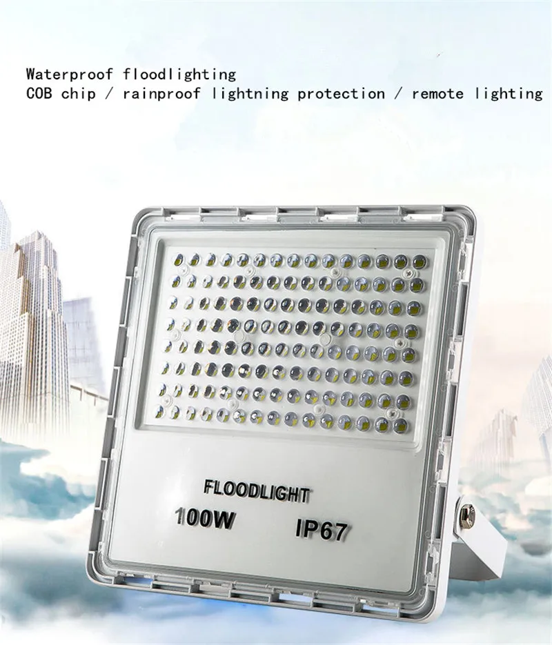 Светодиодные прожекторы Открытый Light 150 W 200 W Водонепроницаемый IP65 рекламы свет поиск прожектор патио заводской номер лампа уличного освещения