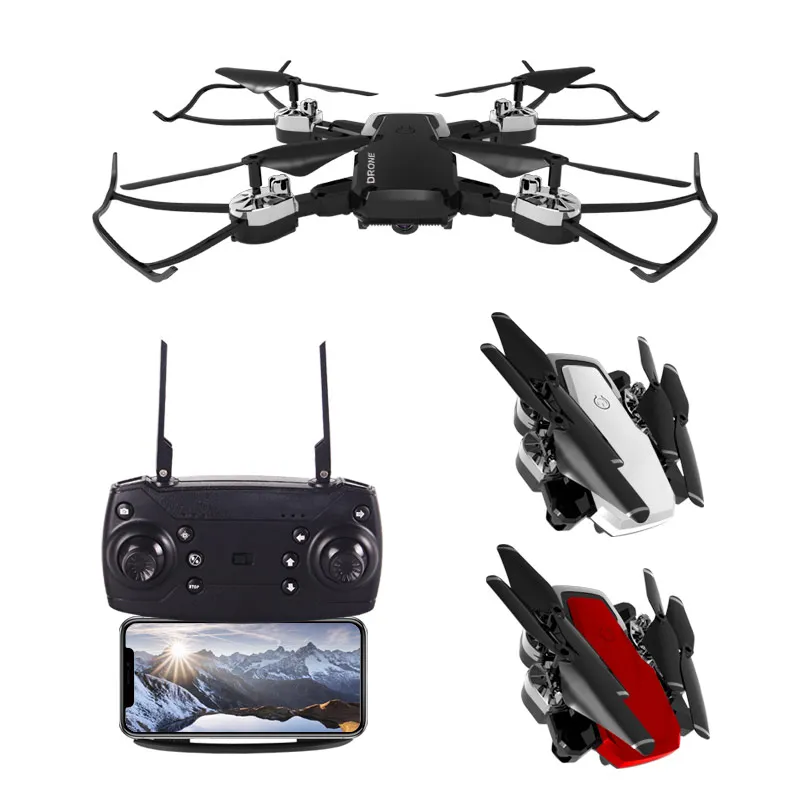 Новый RC вертолет WIFI FPV Дроны с камерой HD 1080P Профессиональный складной