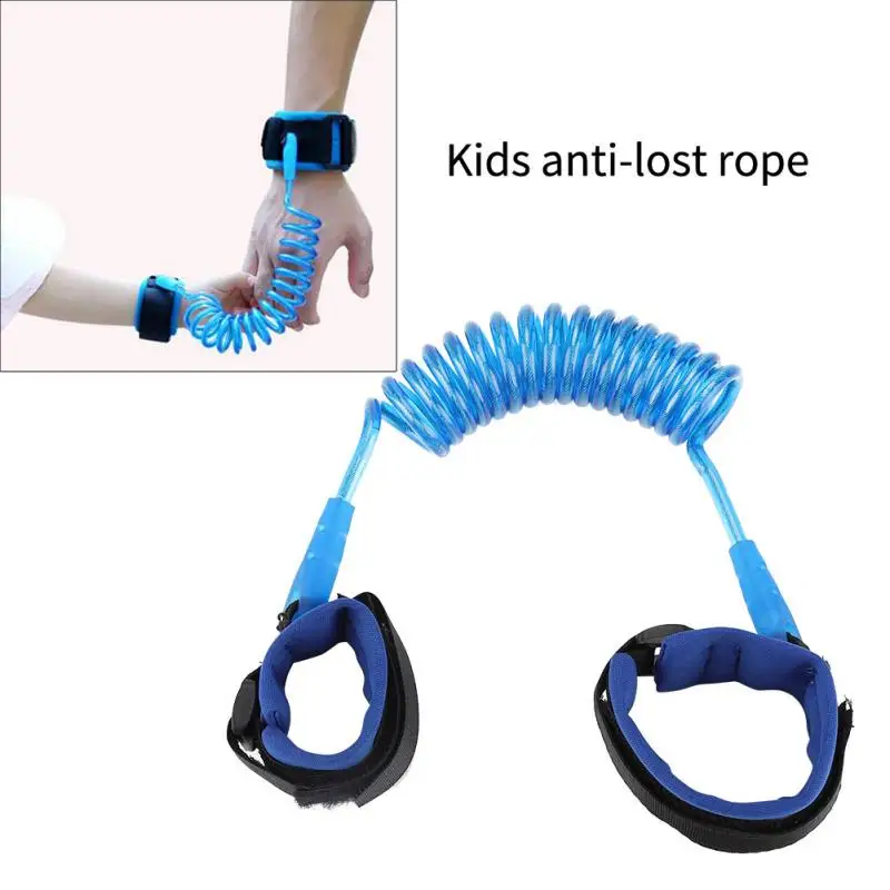YOOAP Adjustable Kids Safety Harness Child Wrist Leash Anti-lost Link Children Belt Walking Assistant Baby Walker Wristband 1.5M