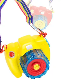 

Children'S Electric Bubble Camera Toy With Light Music Children Festival Fun Gift Bubble Camera For Children