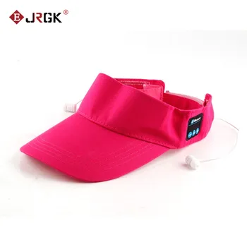 

Sport Wireless Bluetooth Headset Women Men Summer Bluetooth Sun Caps Earphone Microphone for Samsung iphone Xiaomi