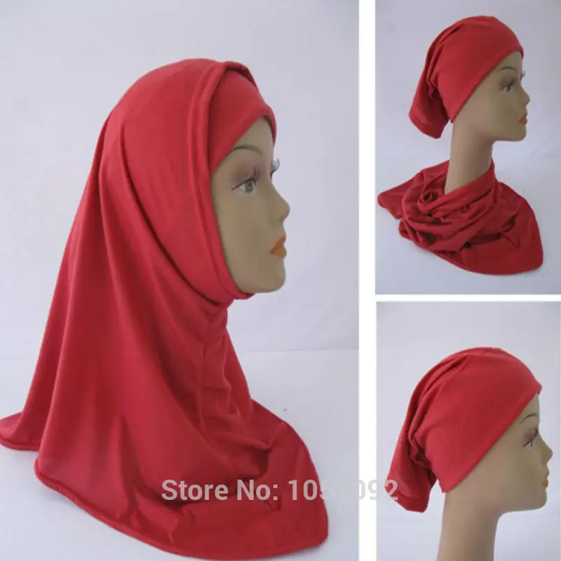 810 long two-piece head scarf 0