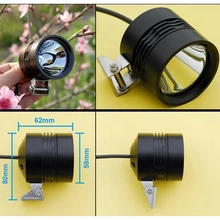 Huiermeimi 40 W 12 V U2 Moto led Fari di Guida Fuori Strada camion moto Riflettore testa luci moto lampada Decorativa DRL