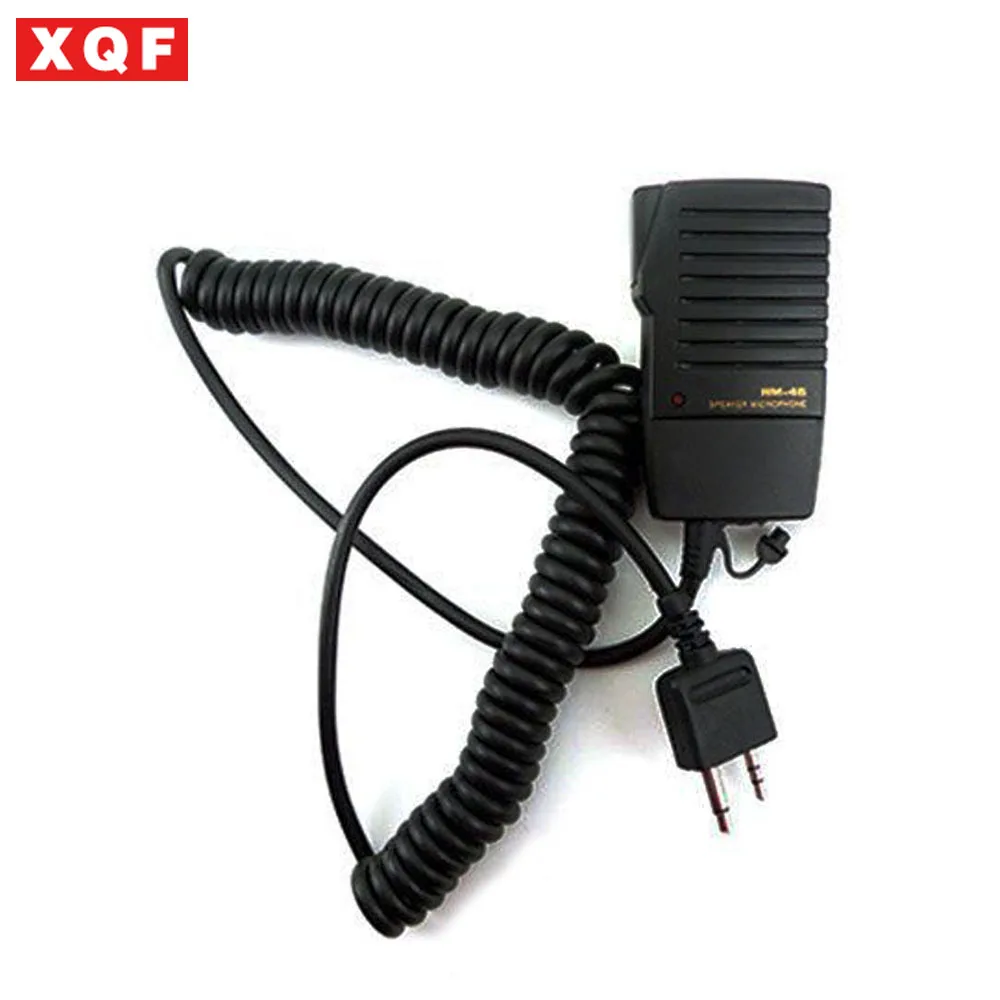 XQF HM-46 ручной динамик микрофон для ICOM IC-V8 V82 V85 IC-T2H T8A 2AT E90 W32A радио | Мобильные