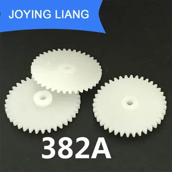 

382A 0.5M 38 Teeth 2mm Shaft Tight Pom Plastic Pinion Gear Toy Model Gear (2500pcs/lot)