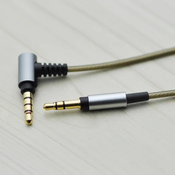 

6ft Replacement upgrade Silver Audio Cable For Audio-technica ATH-S700BT WS1100is ws99bt ATH-ANC7B ANC7 ANC70 ANC9 headphon