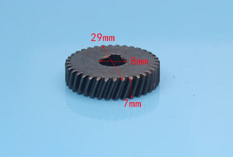 

freeshipping The machine is equipped gears with an external diameter of 29mm 36T gear and an electric drill part.