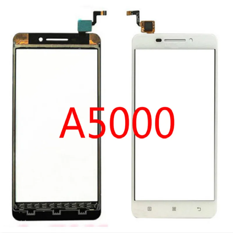 

5.0'' LCD Display Touch Screen For Lenovo A5000 Touchscreen Panel Front Glass Lens Digitizer Sensor Replacement Spare Parts