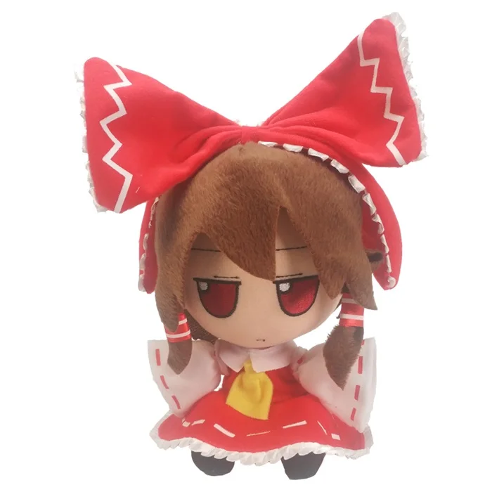 COSJK Anime Touhou Project Hakurei Reimu Cute Cosplay Plush Doll Soft Cartoon Toy Birthday Gifts 20cm -Zentai shop online HTB1m2KoXYr1gK0jSZR0q6zP8XXaN.jpg