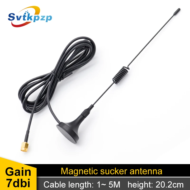 

GSM GPRS 3G Pure Copper RG174 Aerial SMA Antenna Omni-directional LTE Antennas 5dBi Male WIFI Antenna for Communication