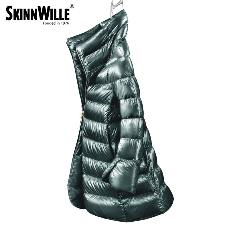 skinnwille Autumn winter 2016 collection High end custom Down jacket font b dress b font with