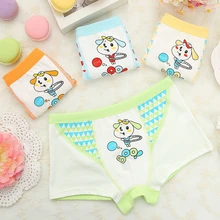 Нижнее белье для мальчиков; трусы-боксеры; короткие трусы; calcinha infantile; детские короткие H3065-12P для мальчиков