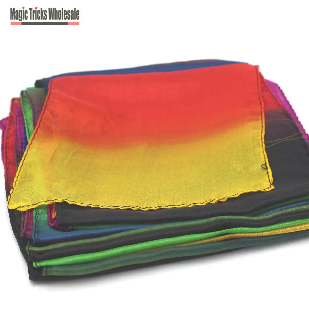 

Colorful Long Silk Card Mat Free Shipping Magic Tricks Accessory Toys Props Wholesale And Retail Email Explanation Video