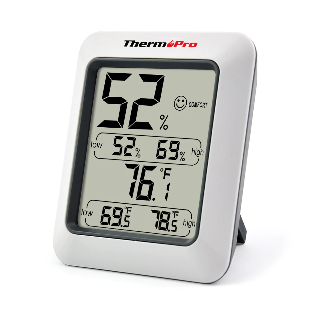 Thermopro Tp50 デジタル湿度計温度計室内温度湿度気象観測 Indoor Temperature Thermometer Hygrometer Stationindoor Weather Station Aliexpress