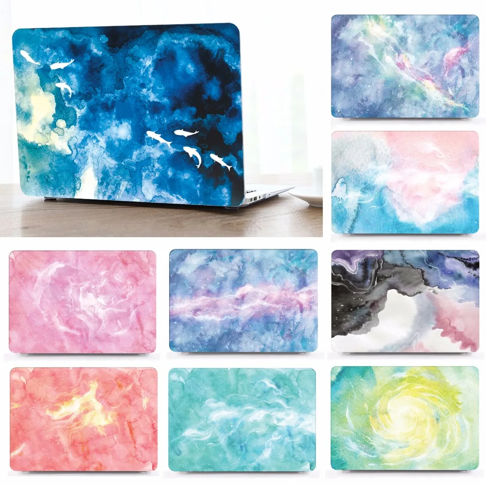 Marble Pattern Protective Hard Shell Case Keyboard Cover Set For 11 12 13 15 font b
