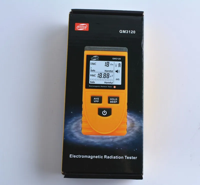 

GM3120 household radiation detector electromagnetic radiation measurement instrument electromagnetic field dual test mobile phon