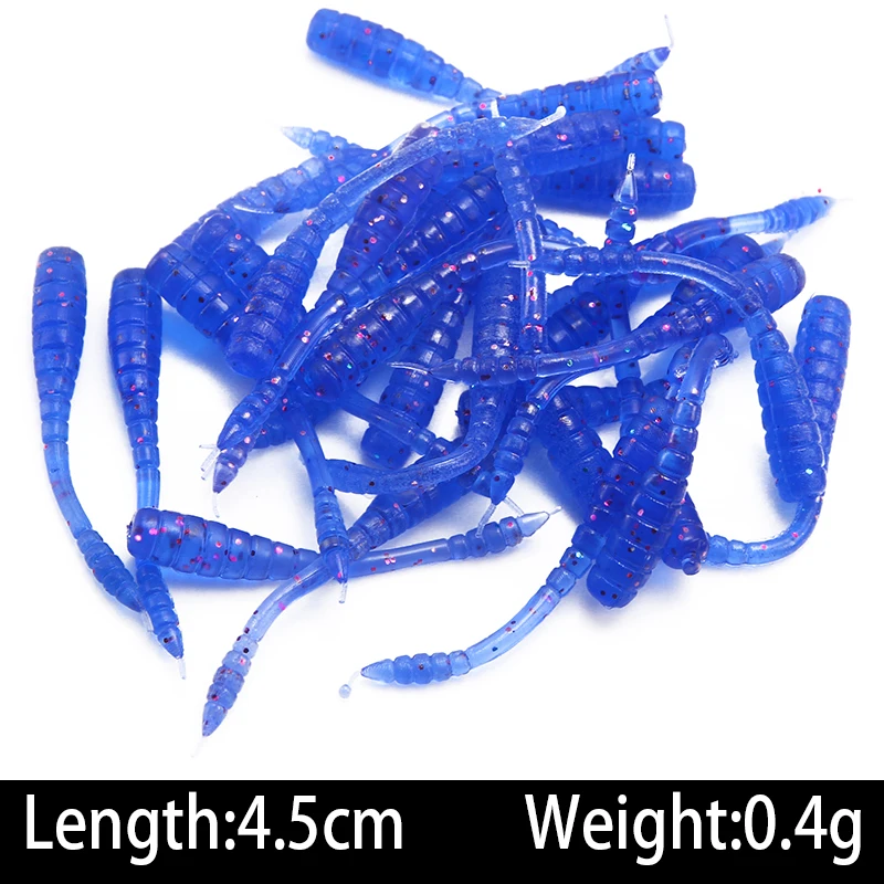 HAODIAOZHE 50 قطعة الصيد إغراء لينة الطعم التذبذب دودة Swimbaits 4.5 سنتيمتر 0.4g سيليكون إغراء isca الاصطناعي نظافة الصيد YU343 HAODIAOZHE 50 قطعة الصيد إغراء لينة الطعم التذبذب دودة Swimbaits 4.5 سنتيمتر 0.4g سيليكون إغراء isca الاصطناعي نظافة الصيد YU343