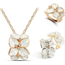 JS S212 новое поступление винтажные Наборы украшений в форме листьев высокого качества Свадебные Ювелирные наборы без никеля элегантные женские ювелирные изделия оптом