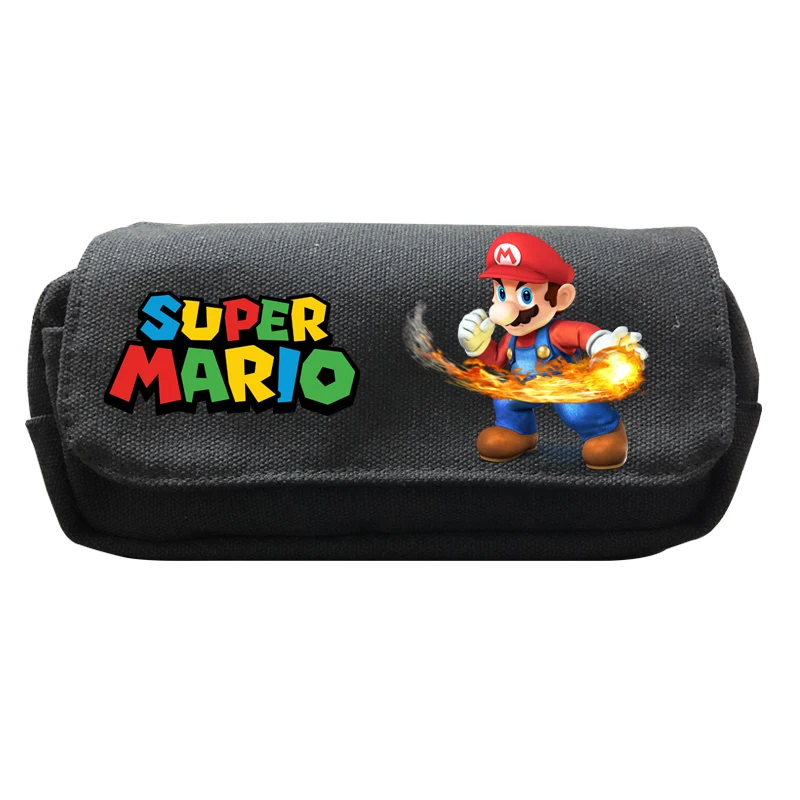 Чехол карандаш Super Mario для мальчиков и девочек школьный чехол школьников