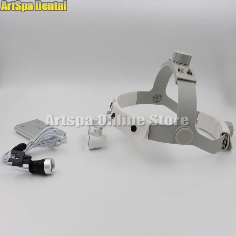  2.5X times surgery operation surgical Magnifier Dental Loupe with LED light - 32828948341