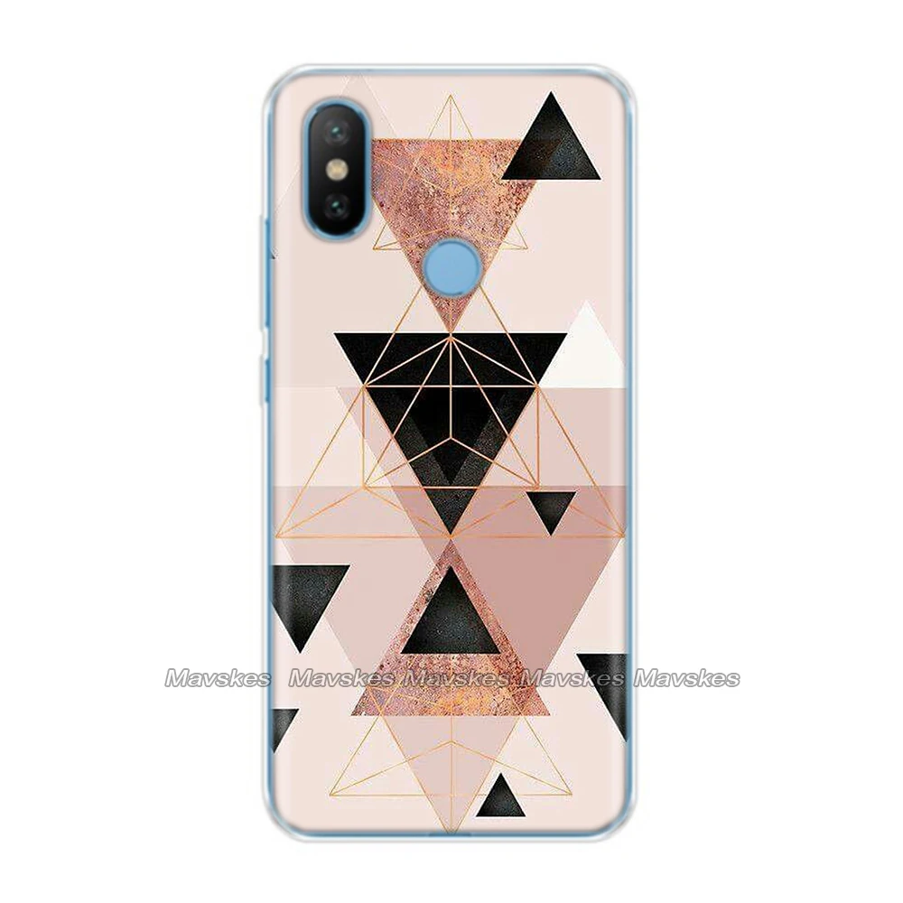 11 Силиконовый чехол для Xiaomi mi A2 Lite, чехол с полной защитой, мягкая задняя крышка из ТПУ для Xio mi A2 Funda A 2 LITE, чехол для телефона s Coque - Цвет: 11