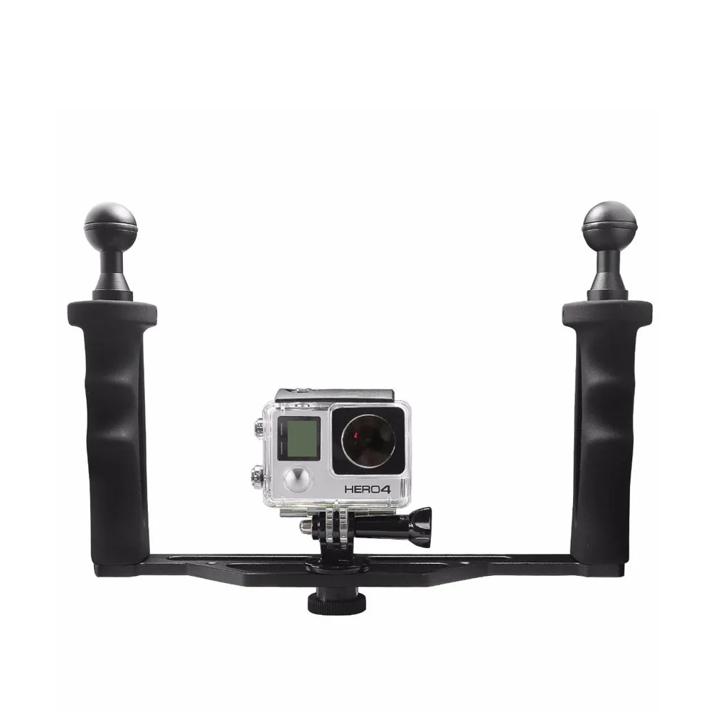 Universal Aluminum Handheld Stabilizer Grip for GoPro 4 3 3 Xiaomi yi 4K SJCAM SJ4000 SJ5000