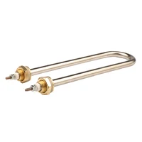 1 кВт/2 кВт/3 кВт/4 кВт U тип тепловой трубы, u-образный водонагреватель трубчатый элемент, u-образная нагревательная трубка, одиночная u-трубка, нагревательная трубка - изображение