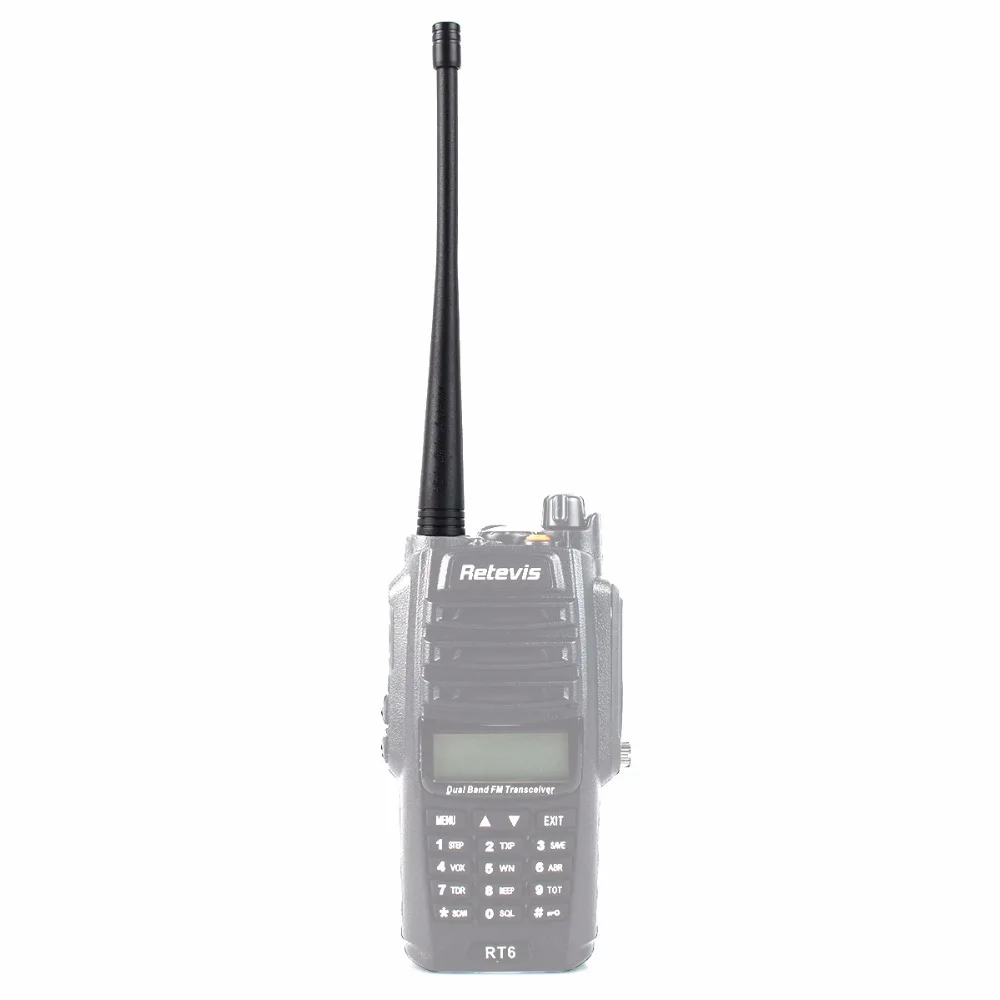 10 шт. антенна SMA F Вт УВЧ + УКВ 136 174 400 520 МГц для KENWOOD BAOFENG UV 5R Retevis RT6 Walkie Talkie J9114D|antenna