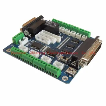 

MACH3 CNC milling machine interface board 5 axis stepper motor control board cnc interface board