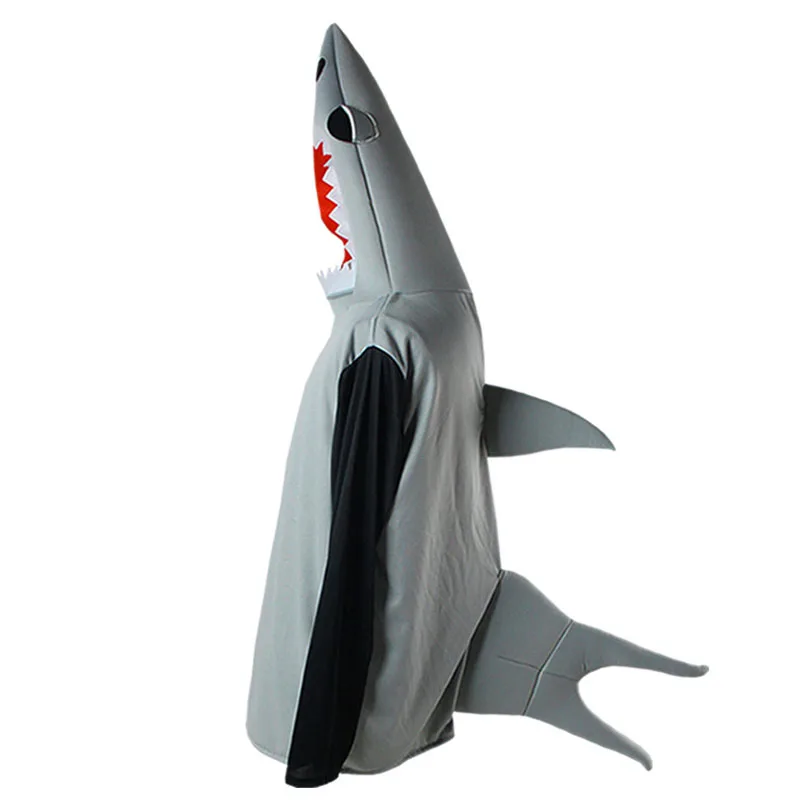 Coshome Sand Shark Mascot Cosplay Costumes Men Women Helloween Party Animal Performance Clothing (3)