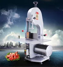 stainless steel blade bone saw / meat band saw / Desktop fish andbone cutting machine,,Pork ribs cutter