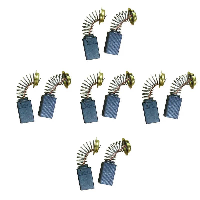 Buy 5 Pairs Carbon Brushes 5x11x17mm for Electric
