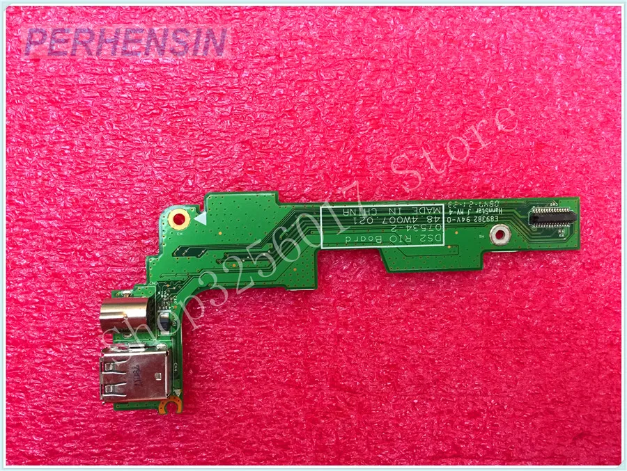 Для Dell Inspiron 1525 1526 Card Reader USB Video Порты и разъёмы доска 48.4w007.021