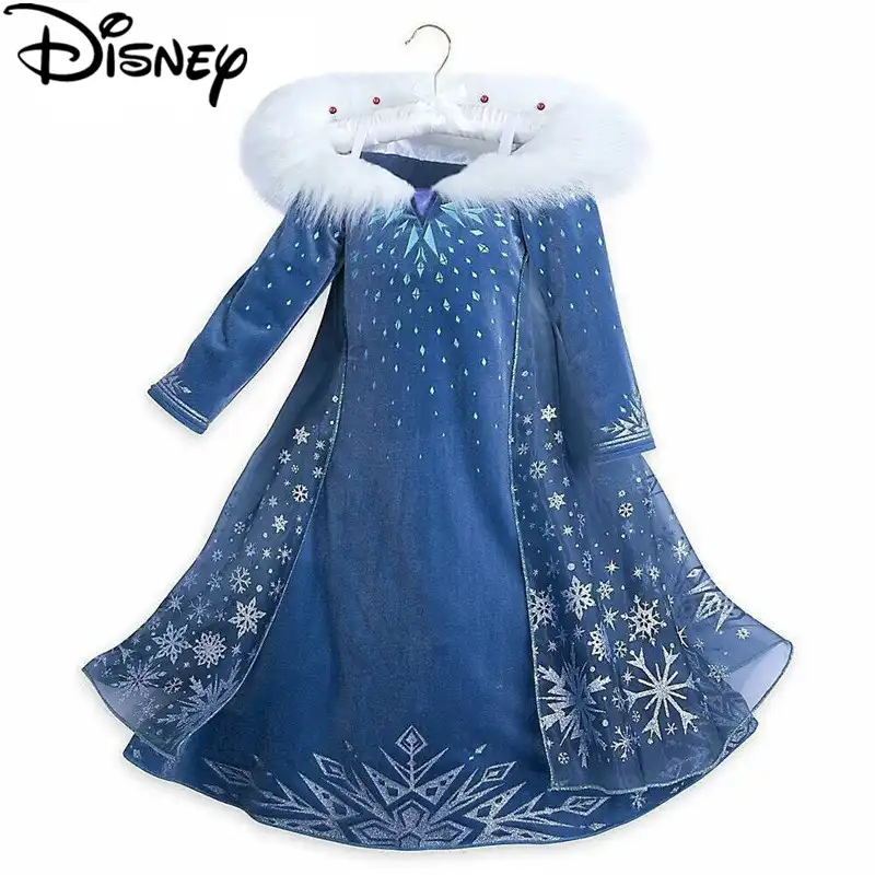 Disney Frozen dress Christmas Clothes Girls Snow White Princess Cosplay Halloween Party Costume