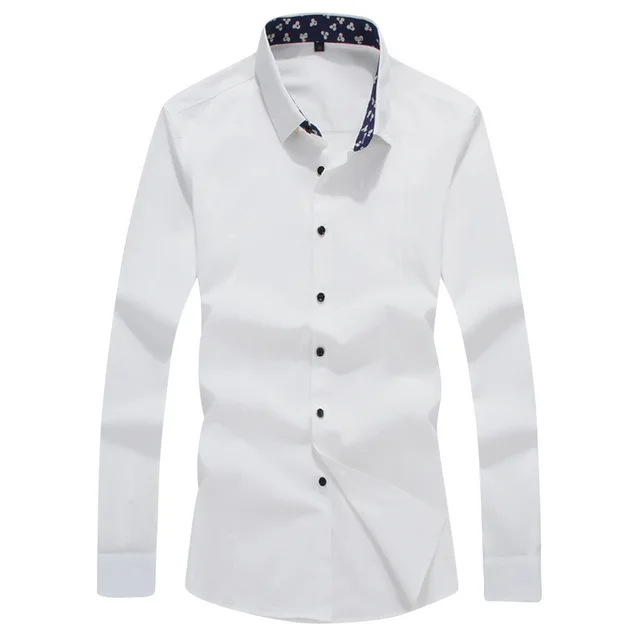 Fashion Men Wedding Formal Dress Shirts 