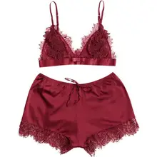 Женские Новые горячие Одежда Нижнее белье Топ Бюстгальтер с трусиками 2 шт. Комплект Размеры S, M, L