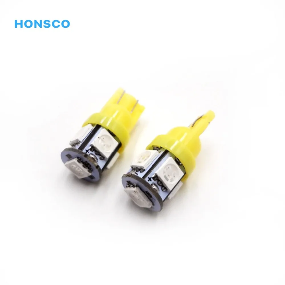 10 шт. T10 W5W 5-SMD 5050 DC 24V Авто T 10 светодиодный фонарь для парковки лампочка для номерного знака пластины огни купол сторона отметить лампочку для грузовика