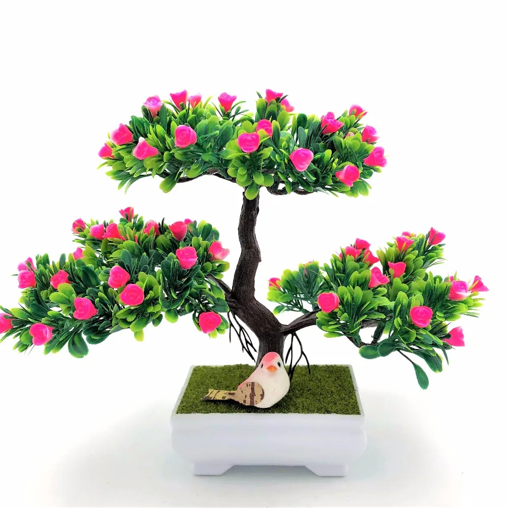 1 pcs christmas tree artificial decrative Bonsai ...