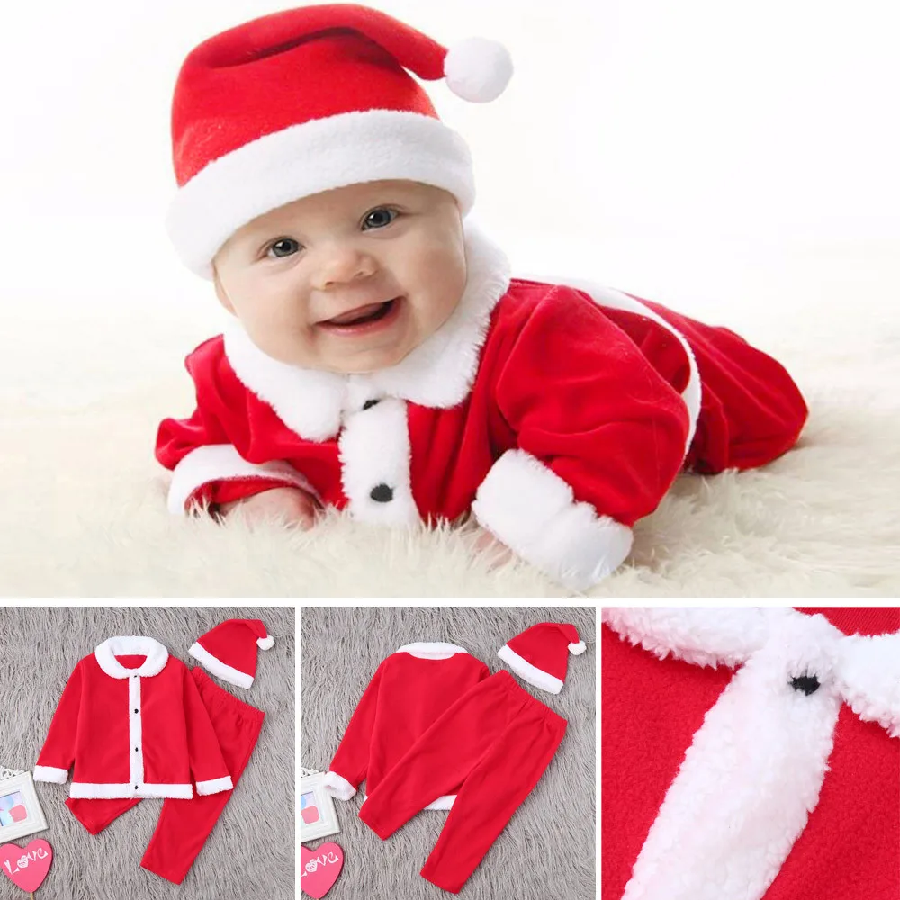 santa claus clothes for baby girl