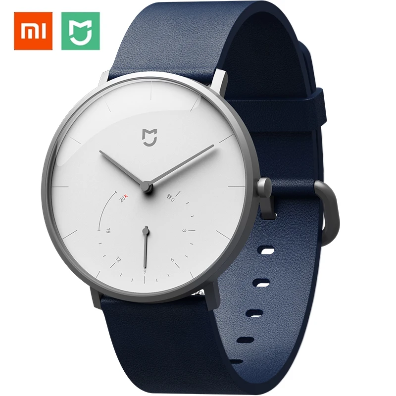 

Xiaomi Mijia Quartz Watch IP67 Waterproof Mechanical SmartWatch Pedometer Intelligent Reminder Bluetooth 4.0 For Android IOS