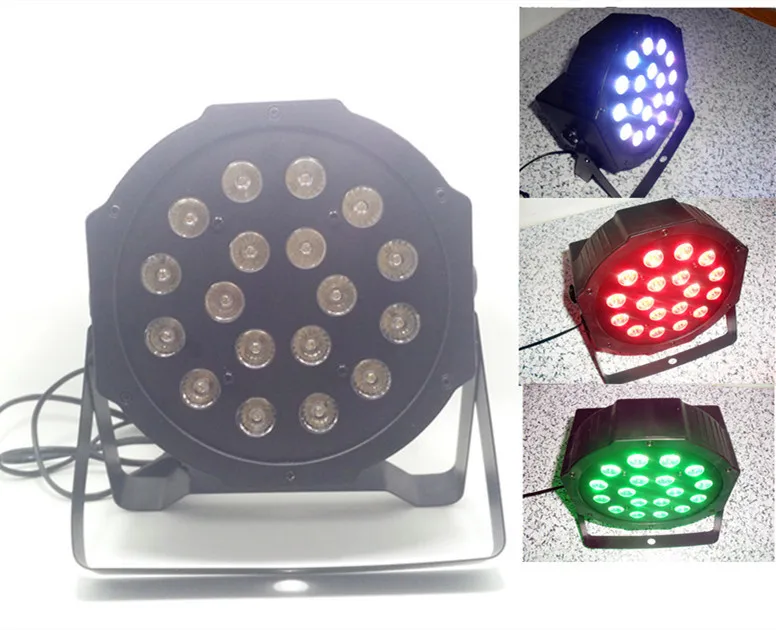 

24pcs American DJ Mega Tri  Par Profile Bright Stage LED Wash Light RGB Color Mixing 18X4W